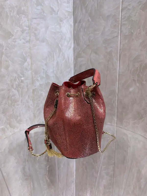 OldCobbler BVLGARI SERPENTI FOREVER BUCKET BAG 0124