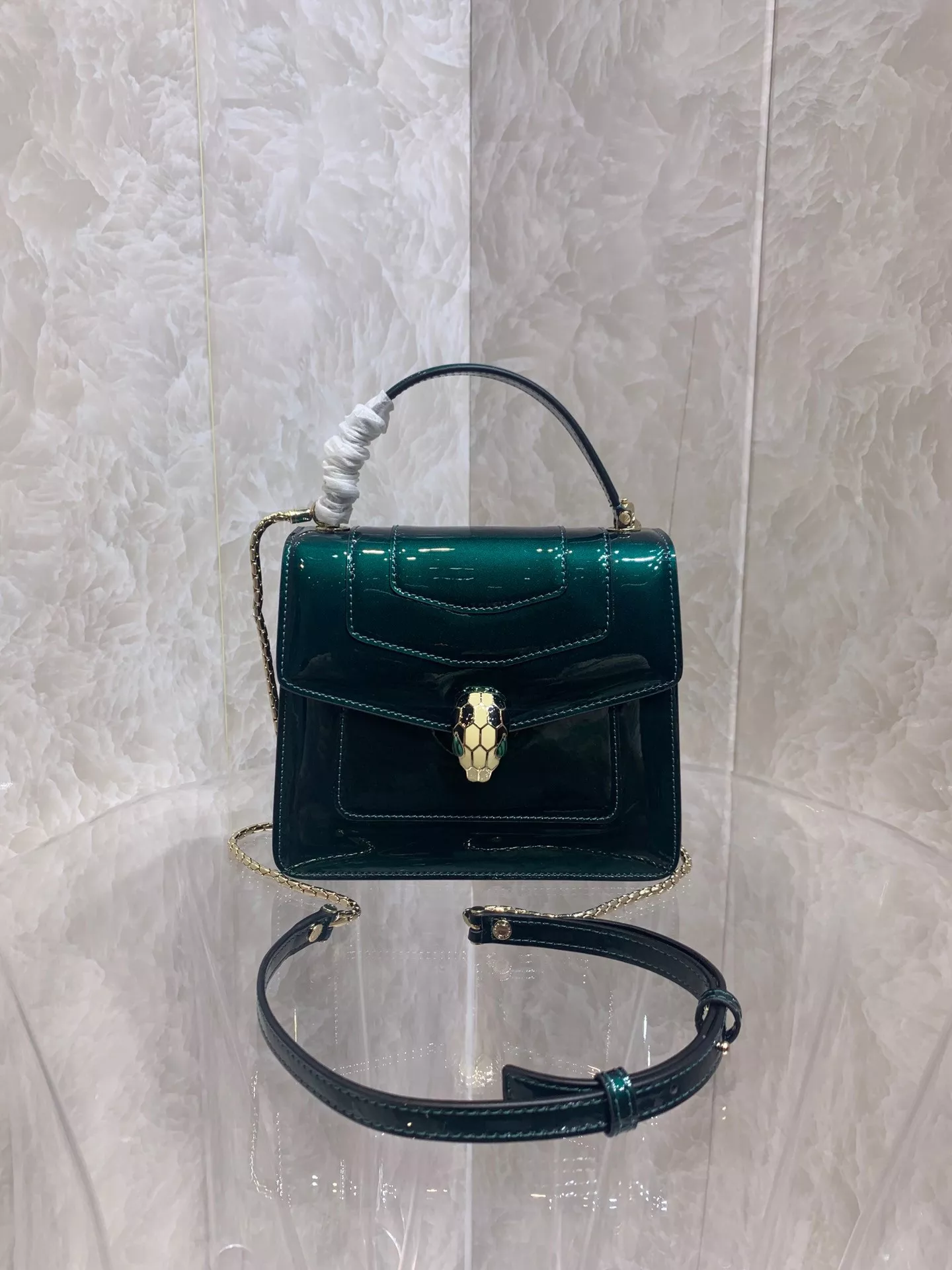 BVLGARI SERPENTI FOREVER TOP HANDLE 0118