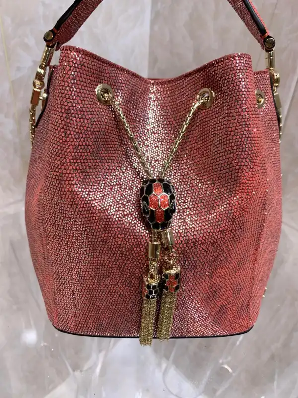 OldCobbler BVLGARI SERPENTI FOREVER BUCKET BAG 0124