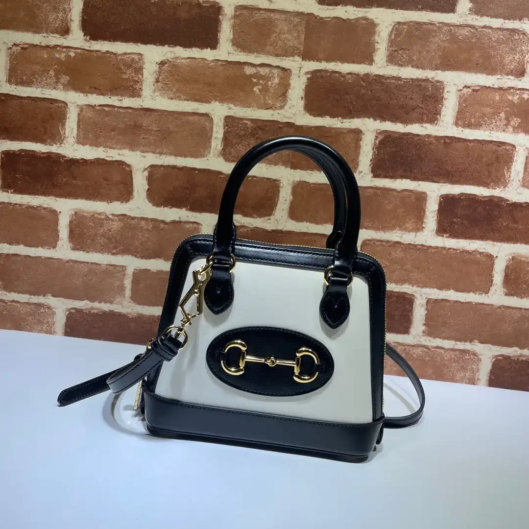 OldCobbler Gucci Horsebit 1955 mini top handle bag 0127