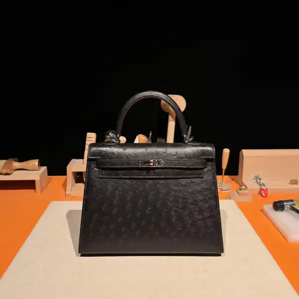 HERMES KELLY 25CM ALL HANDMADE 0125