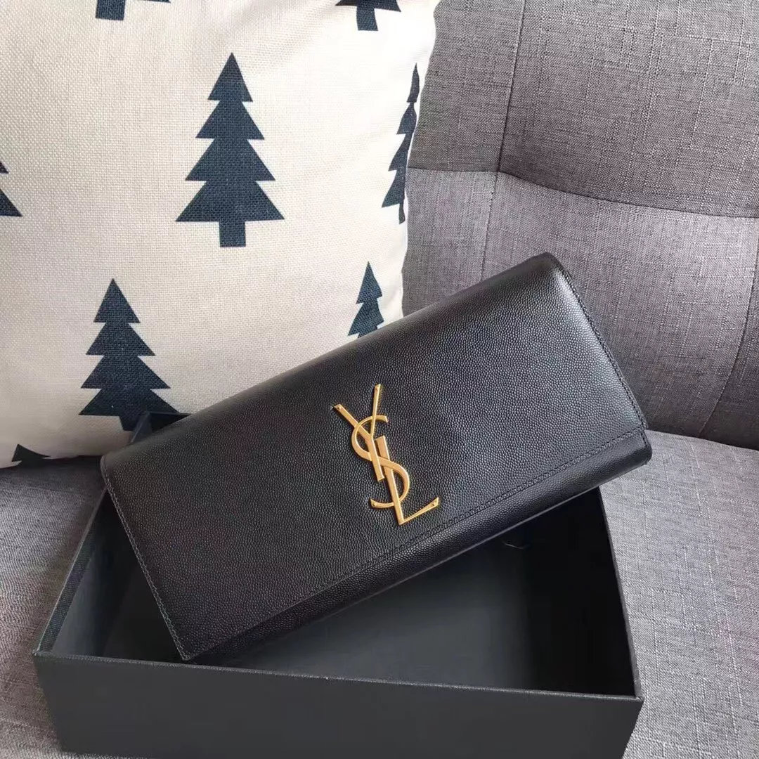 YSL Wallet Caviar 0119