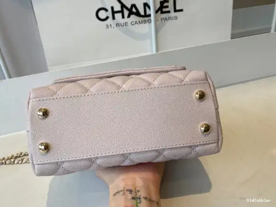 OldCobbler BAG FLAP HANDLE MINI CHANEL WITH TOP 0224