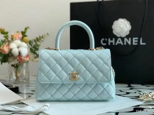 OldCobbler WITH TOP HANDLE BAG FLAP CHANEL 0222