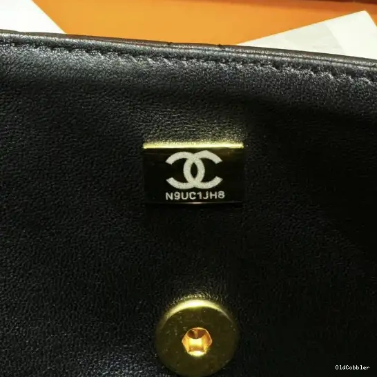 OldCobbler CHANEL FLAP BAG-14.5x19.5x7.5cm 0226