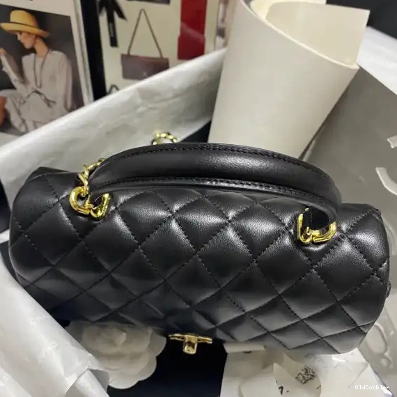 OldCobbler HANDLE FLAP TOP BAG WITH CHANEL MINI 0210