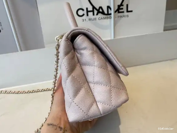 OldCobbler BAG FLAP HANDLE MINI CHANEL WITH TOP 0224