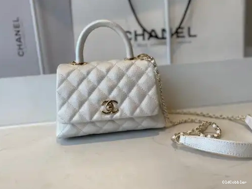 OldCobbler HANDLE TOP MINI FLAP CHANEL WITH BAG 0223