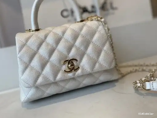 OldCobbler HANDLE TOP MINI FLAP CHANEL WITH BAG 0223