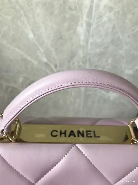 OldCobbler HANDLE FLAP WITH TOP CHANEL BAG 0225