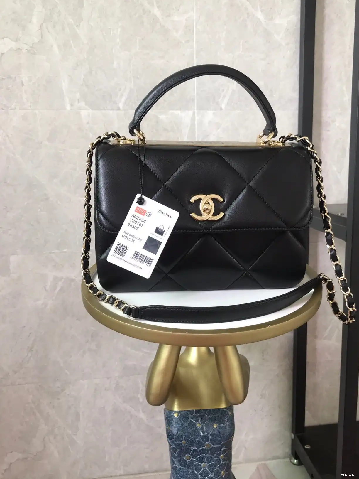 OldCobbler HANDLE CHANEL BAG WITH TOP FLAP 0226