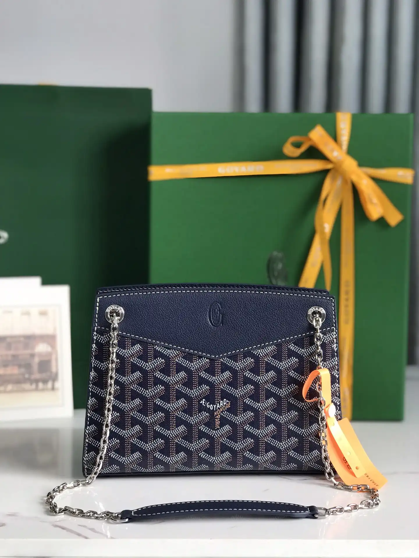 OldCobbler GOYARD Rouette Structuré Mini Bag 0204