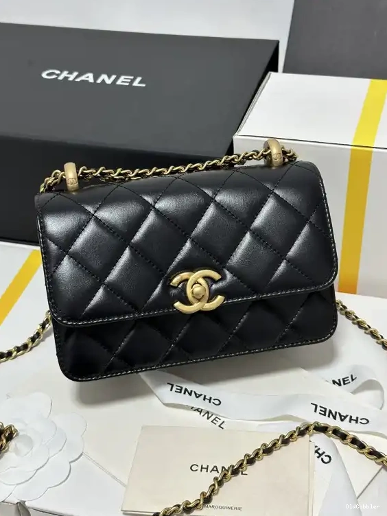 OldCobbler BAG FLAP - CHANEL 12×19×8cm 0207