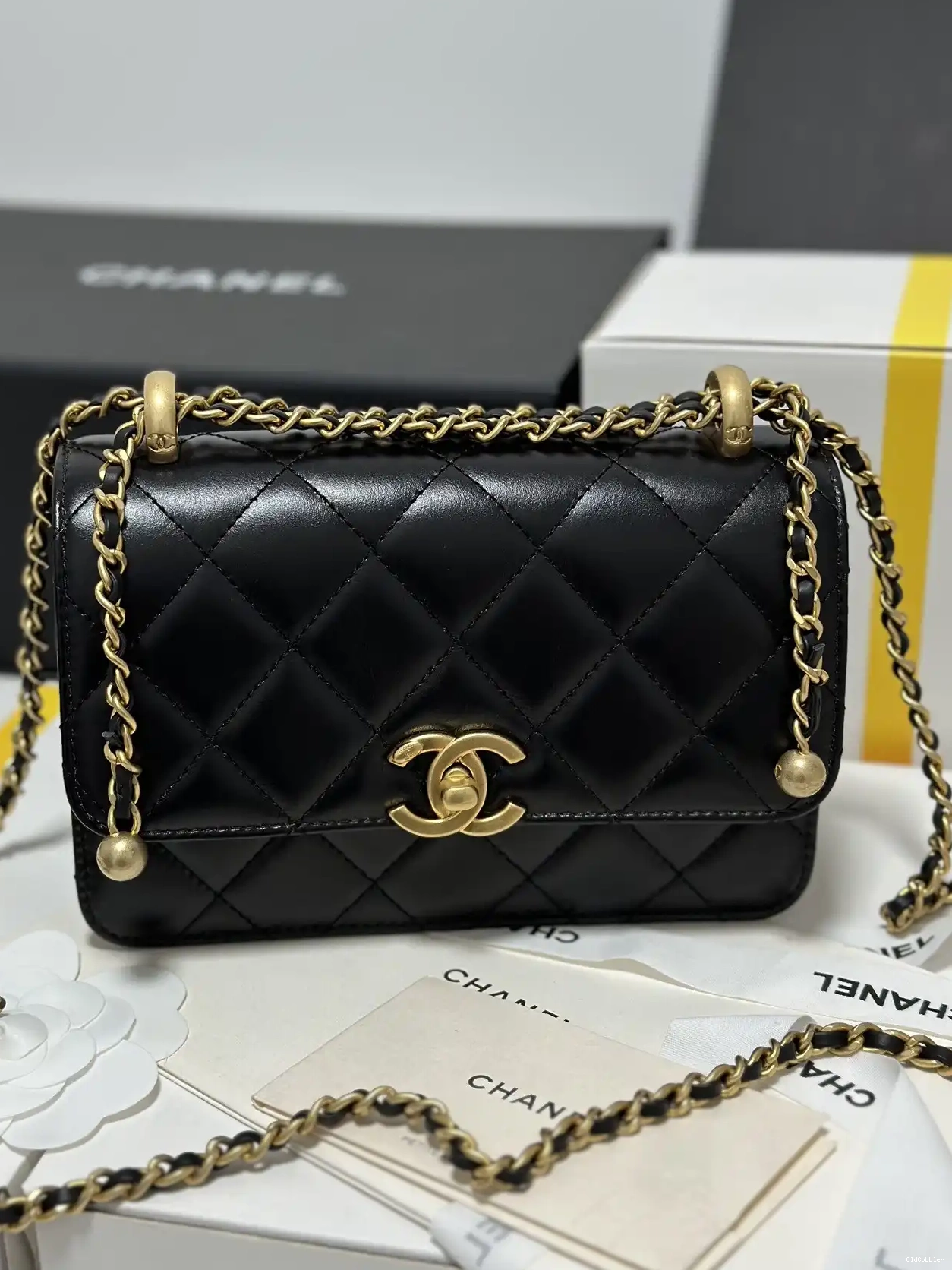 OldCobbler BAG FLAP - CHANEL 12×19×8cm 0207