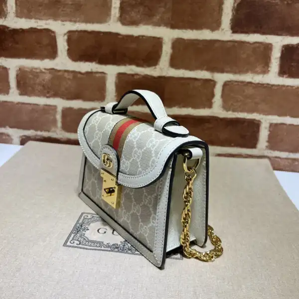 OldCobbler GUCCI GG MATELASSÉ SMALL TOP HANDLE BAG 0203