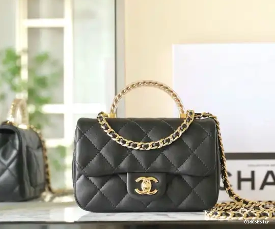 OldCobbler BAG HANDLE CHANEL WITH FLAP TOP 0224