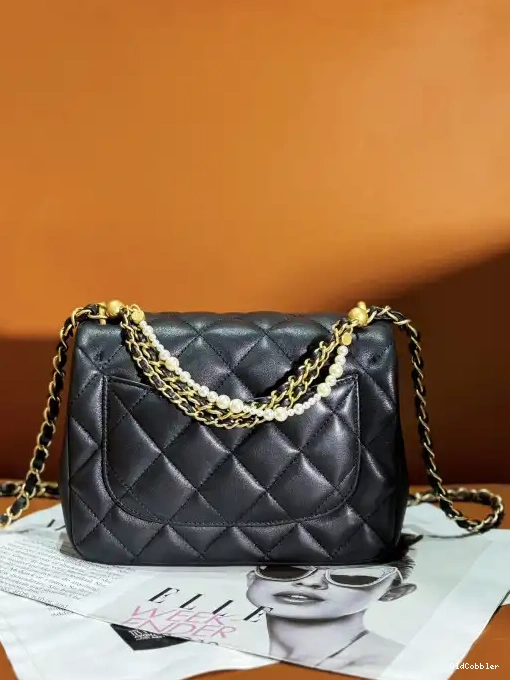 OldCobbler CHANEL FLAP BAG-14.5x19.5x7.5cm 0226